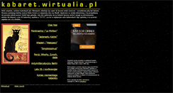 Desktop Screenshot of kabaret.wirtualia.pl