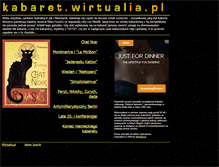 Tablet Screenshot of kabaret.wirtualia.pl